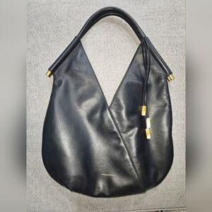 Donna Karen Baldwin Large Bag Black And Gold